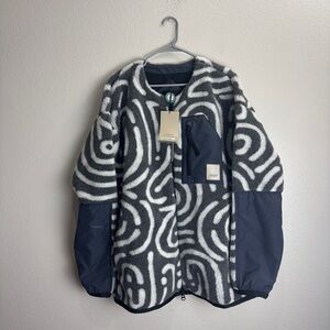 Canada Goose NBA Salehe Bembury Kelowna Boreal Fleece Size 2XL M 3XL W